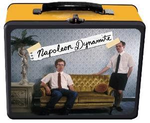 napoleon dynamite metal lunch box|Napoleon Dynamite Tin Lunch Box 2005 20th Century Fox Brand .